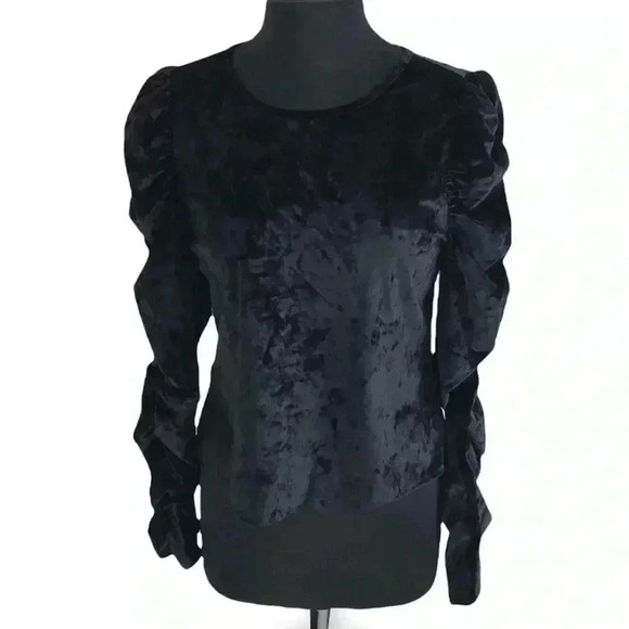 Marc New York Soft Velvety Blouse Size M - Picture 1 of 5